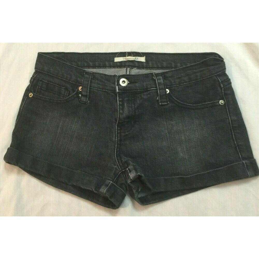 21 DENIM WOMENS JEANS SHORTS SIZE 27
